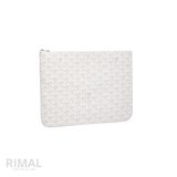 Goyard Senat Pouch – White