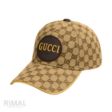 Gucci GG Logo Brown Camel Cap