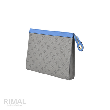 Louis Vuitton Pochette Voyage Pouch – Grey & Blue - View 2