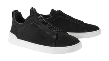 Zegna Triple Stitch Sneaker - Suede | Men