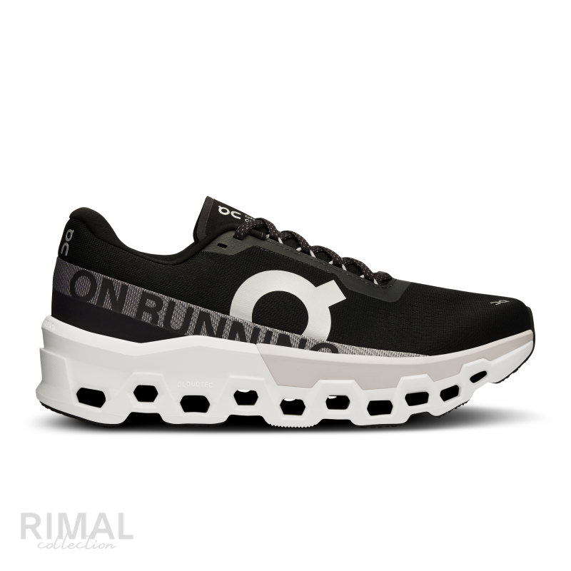 On Cloud Footwear | Cloudmonster 2 – Black / Frost