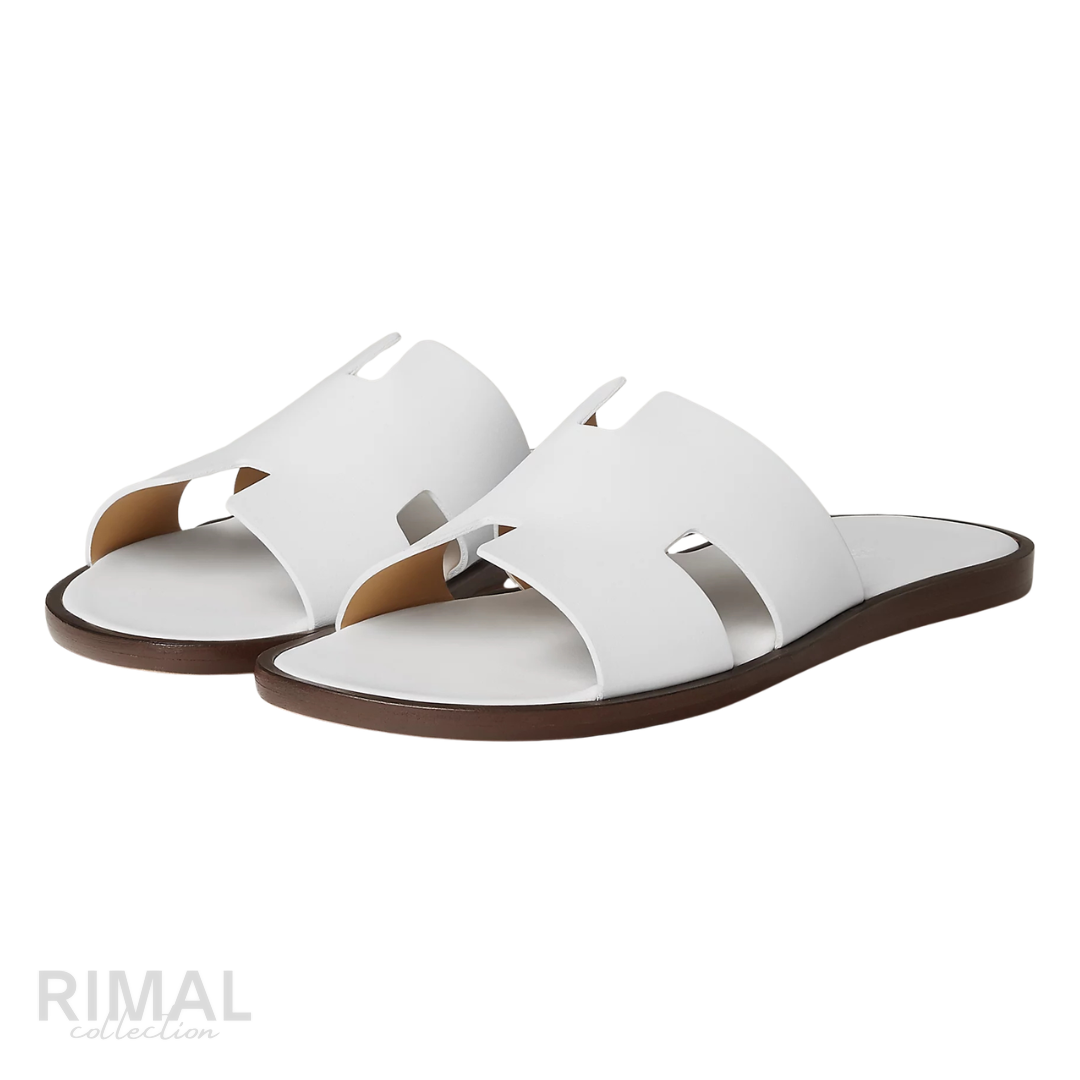 Hermès Izmir Sandals – White - View 3