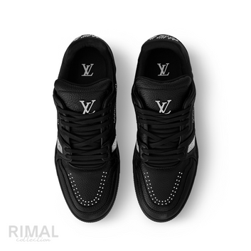 Louis Vuitton LV Trainer Leather Sneakers – Black - View 2