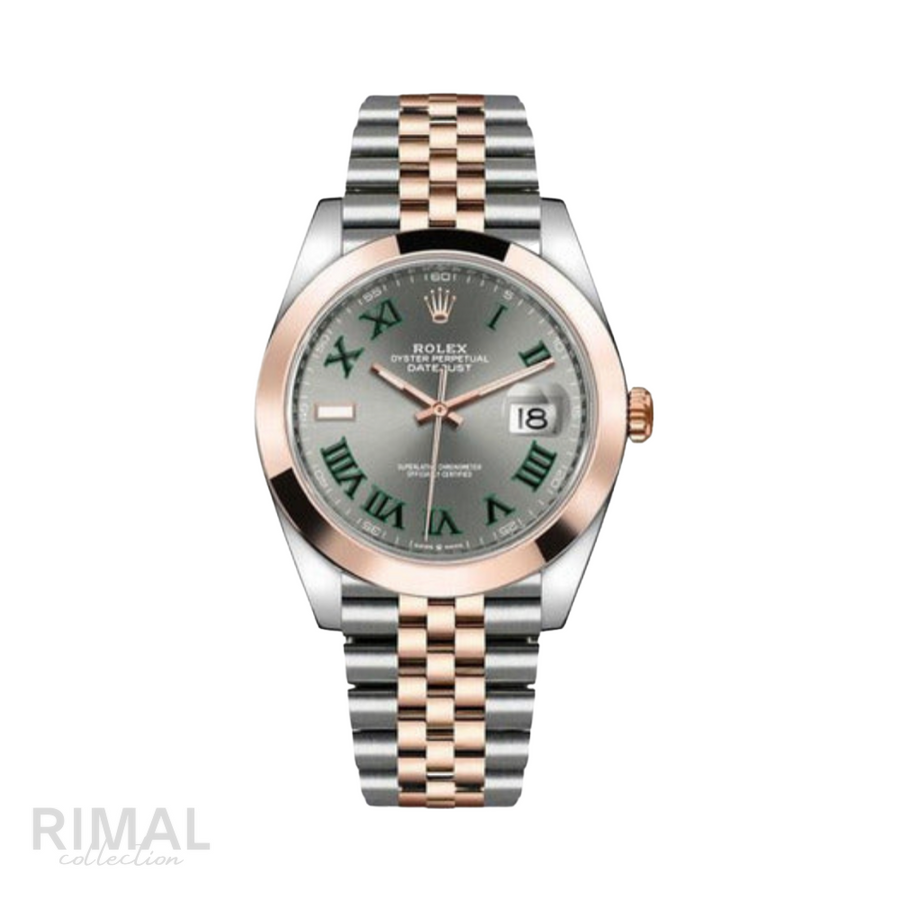 Rolex Datejust Watch - 41 Gold Steel 126301
