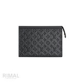 Louis Vuitton Pochette To-Go Monogram Shadow – Black