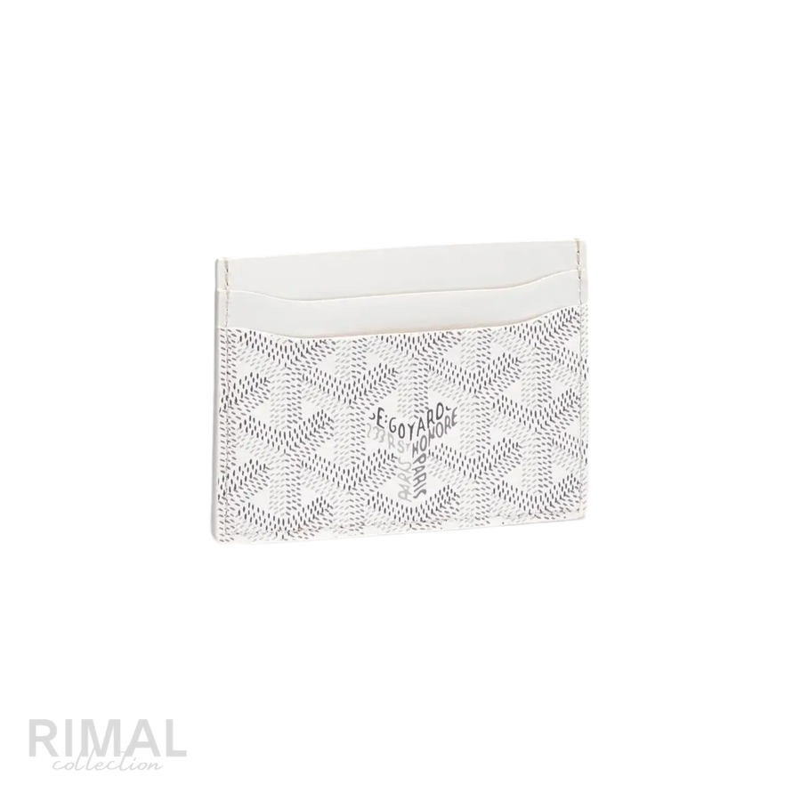 Goyard Saint Sulpice Card Holder – White