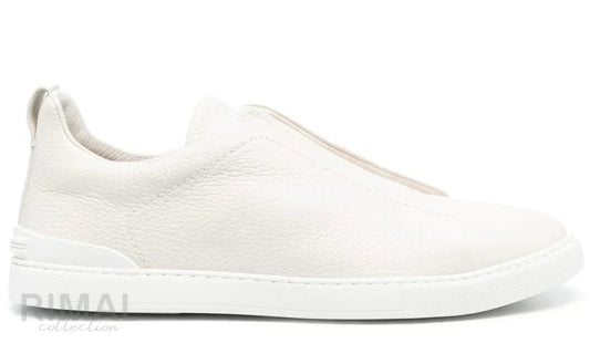 Zegna Triple Stitch Sneaker - White | Men