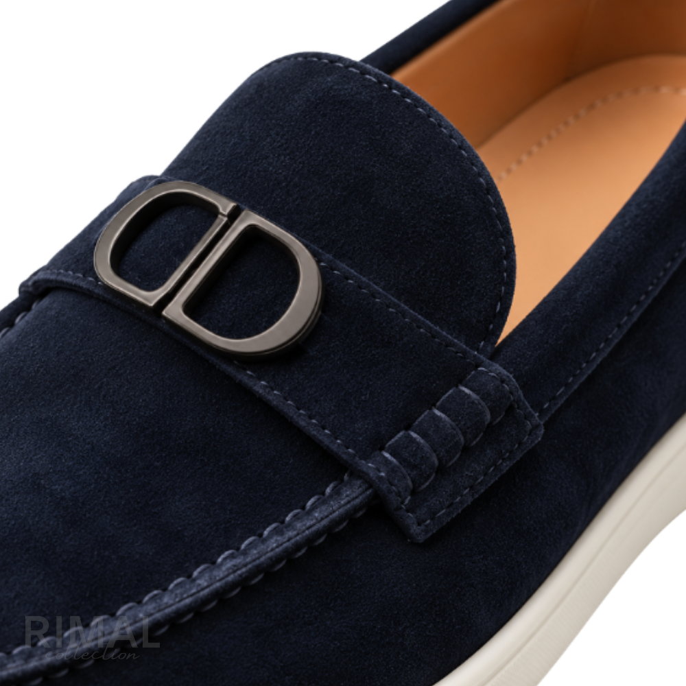 Dior Granville Loafers – Navy Blue - View 4