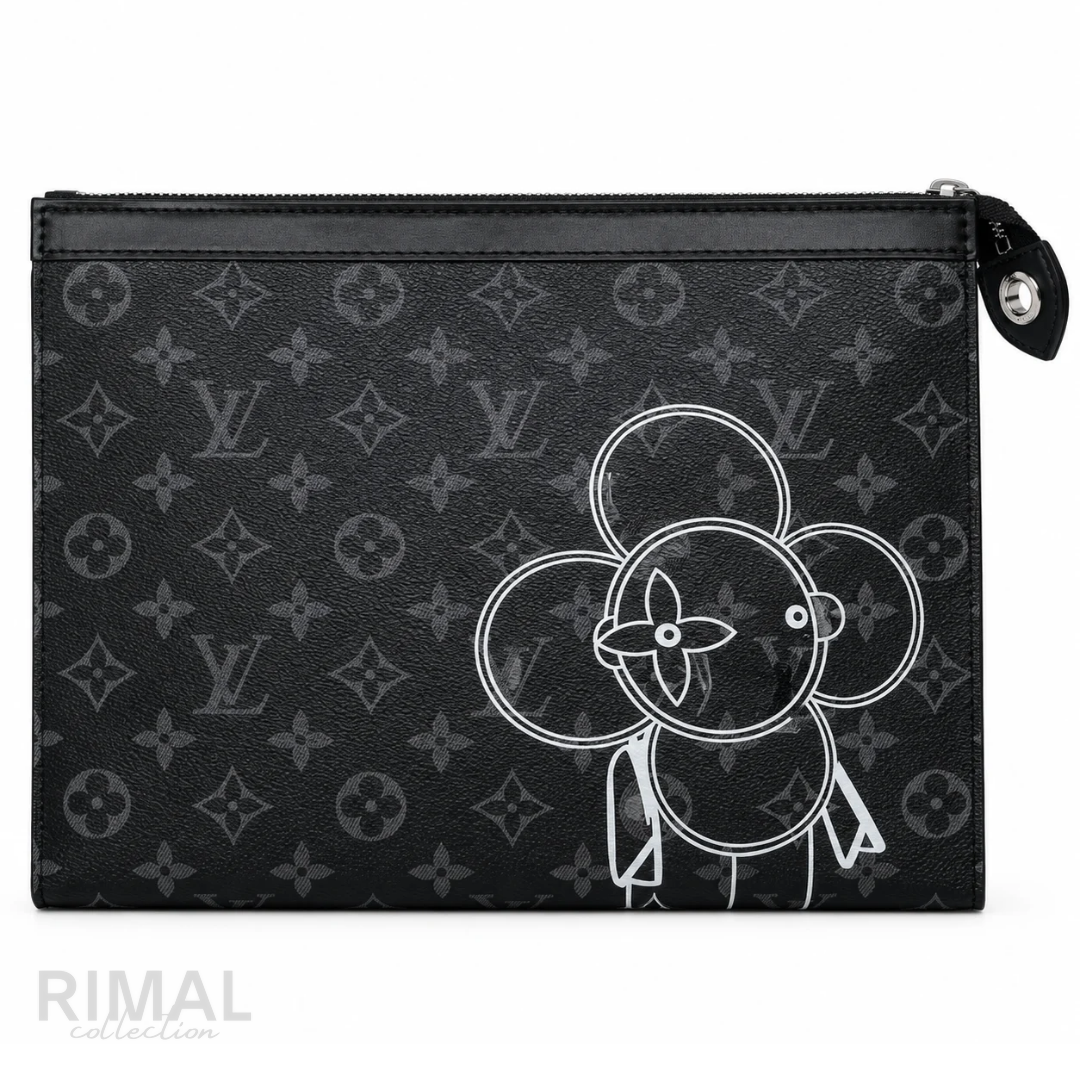 Louis Vuitton – Monogram Eclipse Vivienne Apollo Pochette GM
