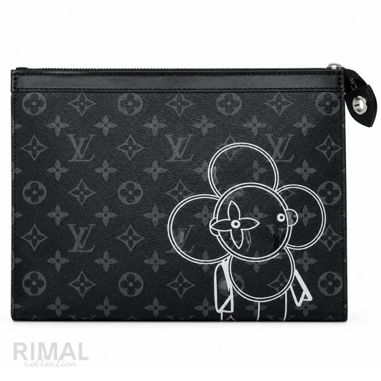 Louis Vuitton – Monogram Eclipse Vivienne Apollo Pochette GM