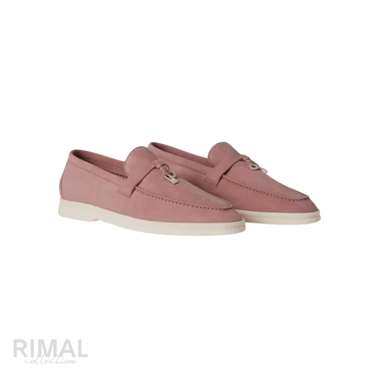Loro Piana Summer Charms Loafers – Flowering Cherry - View 1