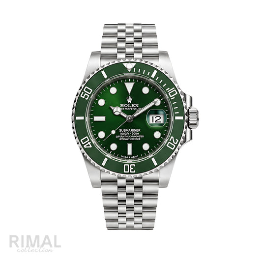 Rolex Submariner Date Green Dial Green Bezel Green Watch - image 1