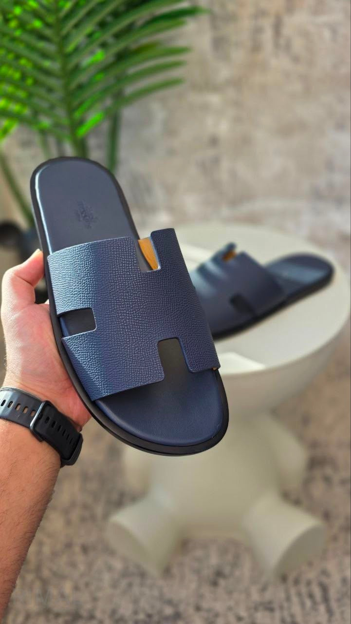Hermès Izmir Sandals – Marine - View 5
