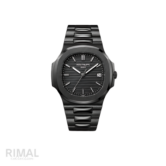 Patek Philippe Nautilus 5711 Black Textured Dial Matte Black Watch - image 1