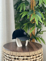 Brunello Cap | Embroidered Crest Black