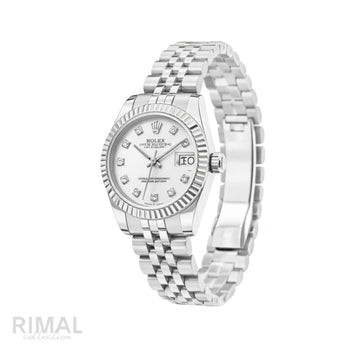 Rolex Datejust Silver Dial Watch