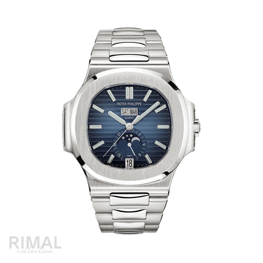 Patek Philippe | Nautilus Gradient Blue Dial - Free & Fast UAE Shipping
