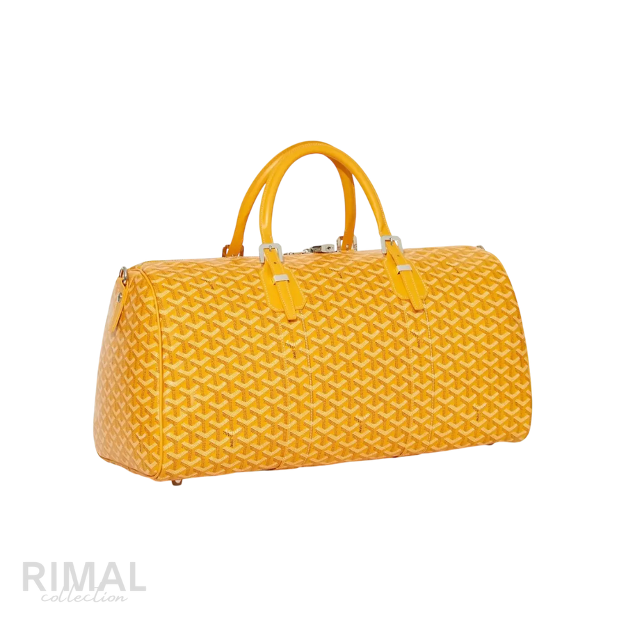 Goyard Boston 50 Bag Yellow