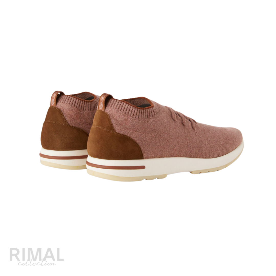 Loro Piana 360 LP Flexy Walk Sneakers – Pinkish Brown - View 3