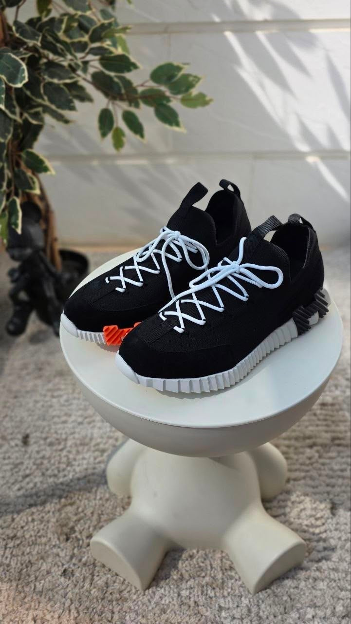 Hermès Bouncing Sneaker – White – View 10