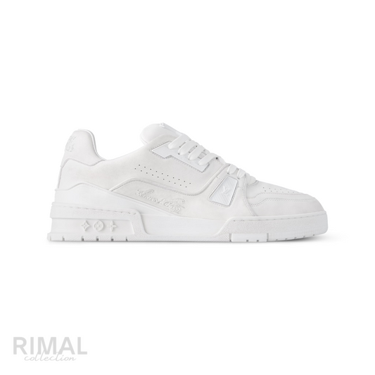 Louis Vuitton LV Trainer Distressed Sneakers – White - View 1