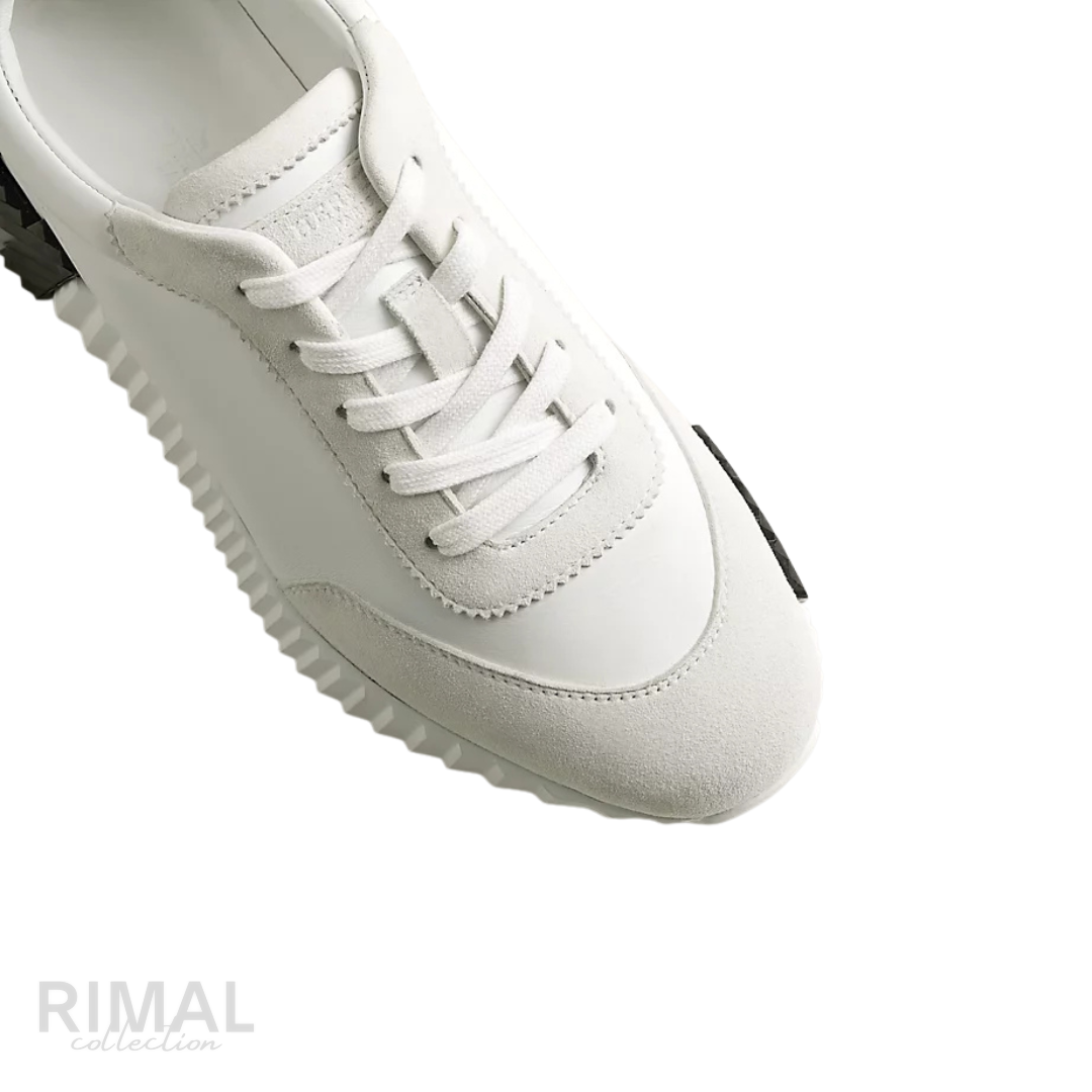 Hermès Bouncing Sneakers – Smooth White - View 4