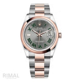 Rolex Datejust Smooth Wimbledon Dial Watch