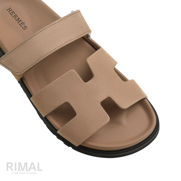 Hermès Chypre Sandals – Beige Sable - View 2