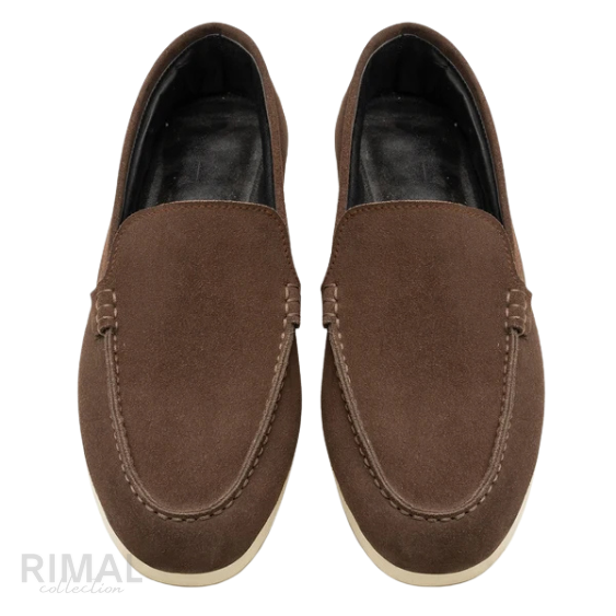 Loro Piana Summer Walk Loafers – Brown - View 4