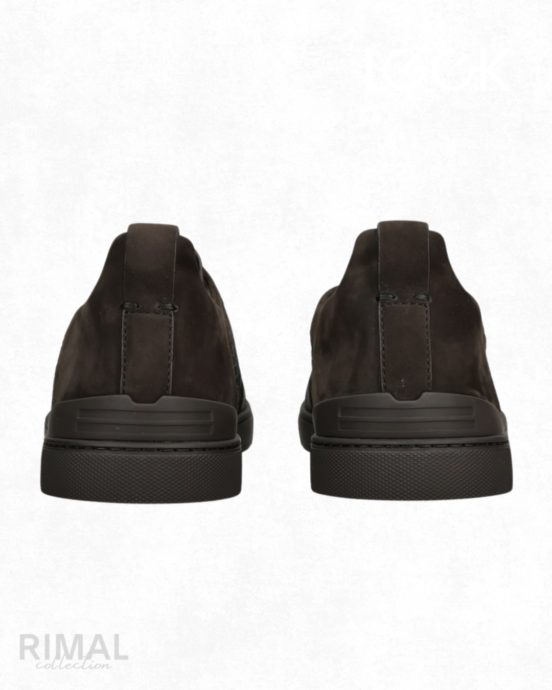 Zegna Triple Stitch Alligator-Pattern Suede Sneakers - View 3