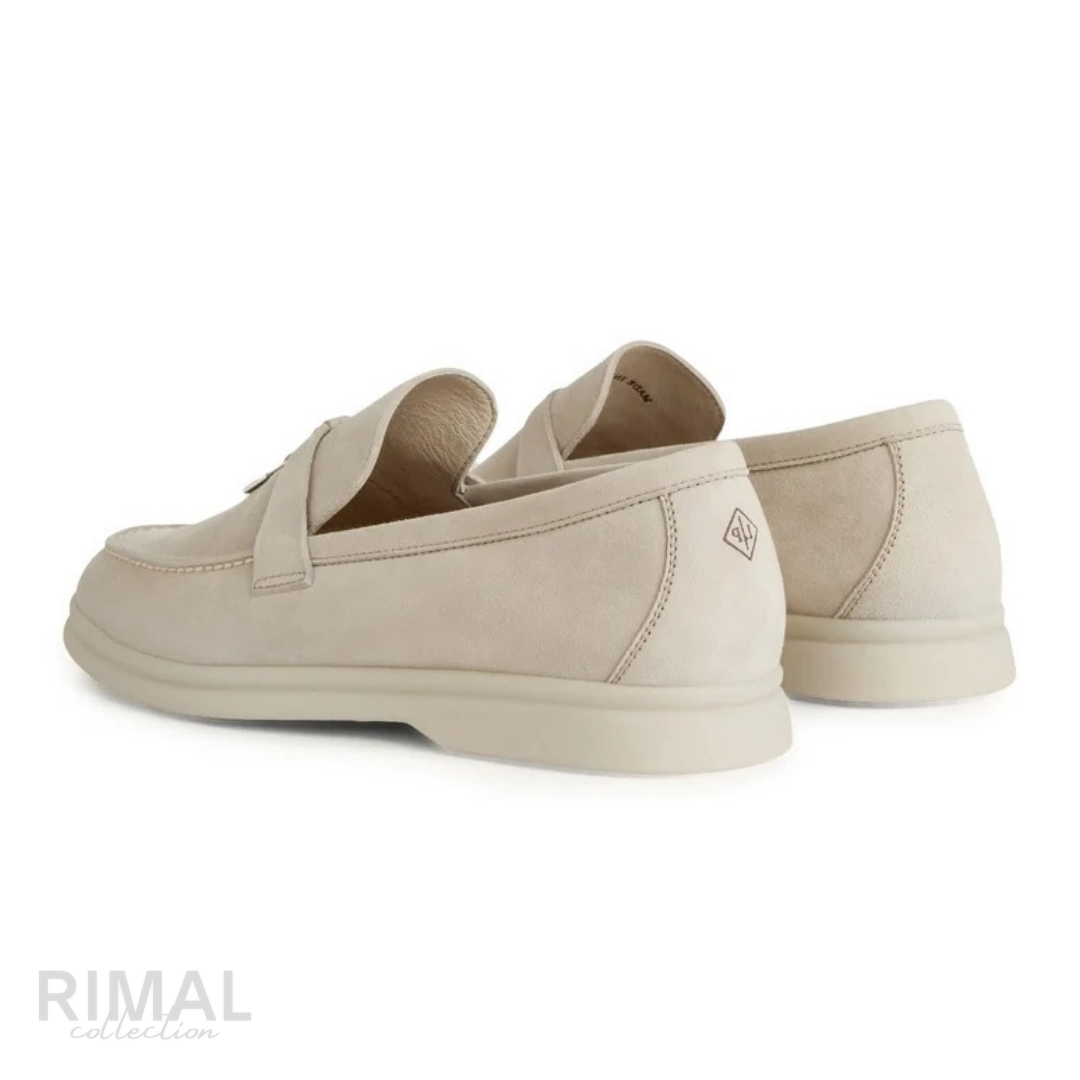 Loro Piana Summer Charms Walk Loafer – Pearl Powder – View 2