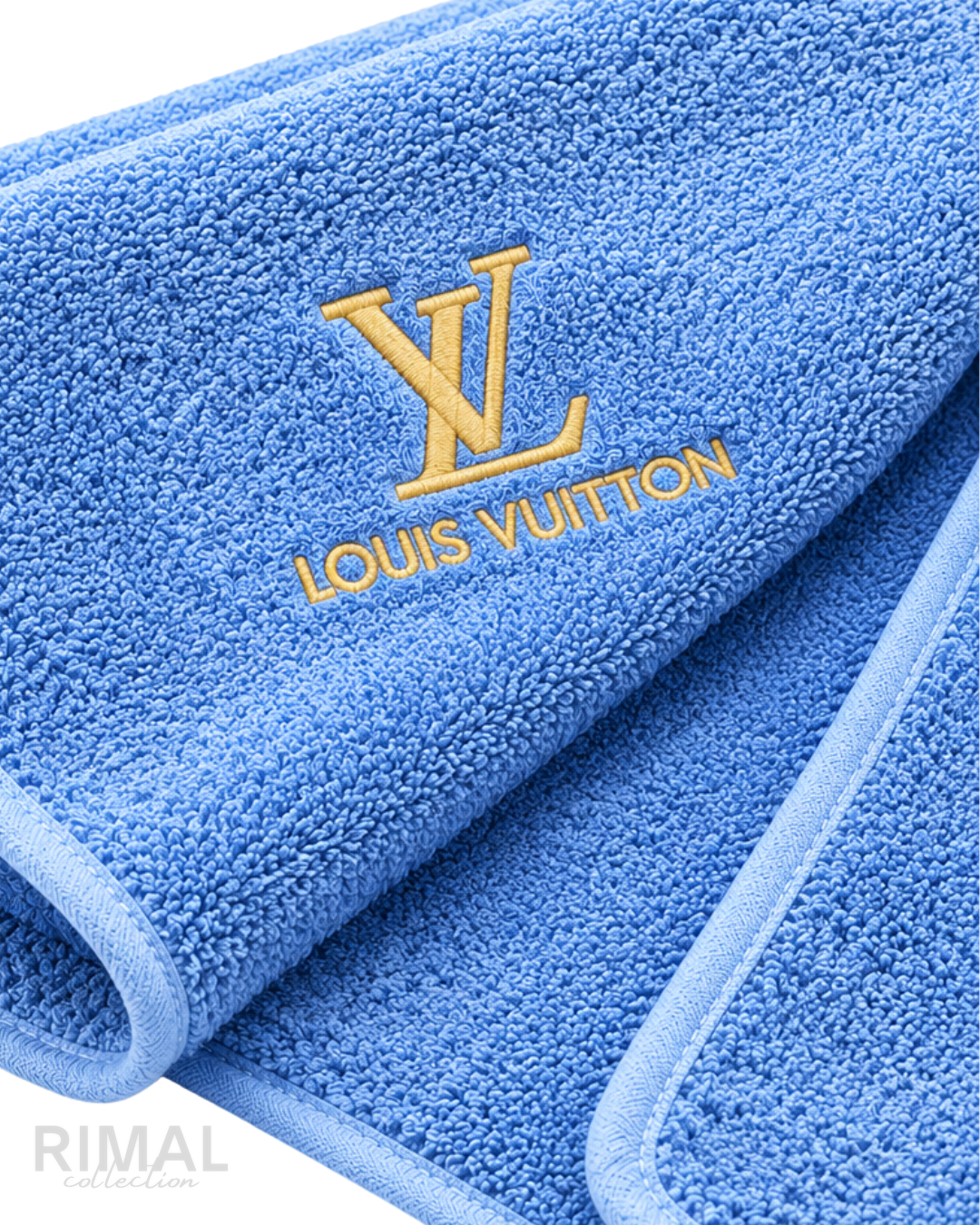 Louis Vuitton Bath Towel – Blue - View 5