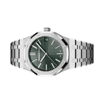Audemars Piguet Royal Oak Silver Green Dial Watch