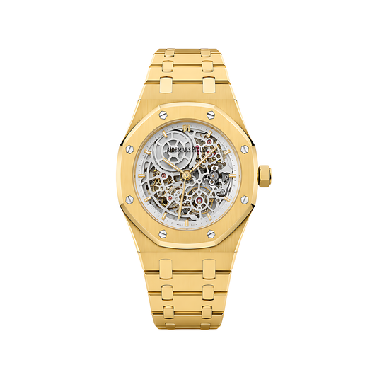Audemars Piguet Royal Oak Double Balance Wheel Skeleton Gold Watch - image 1