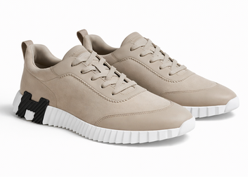 Hermès Bouncing Beige Sketch Low-Top Sneaker | Men