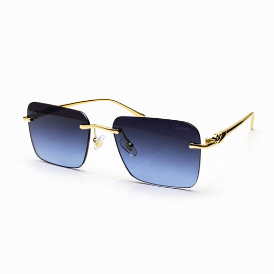 Cartier — Signature Logo Accent Sunglasses