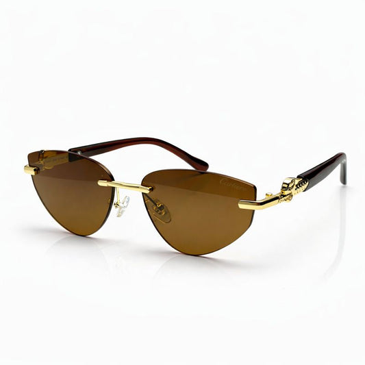 Cartier — Chic Black Cat-Eye Sunglasses — Style 02