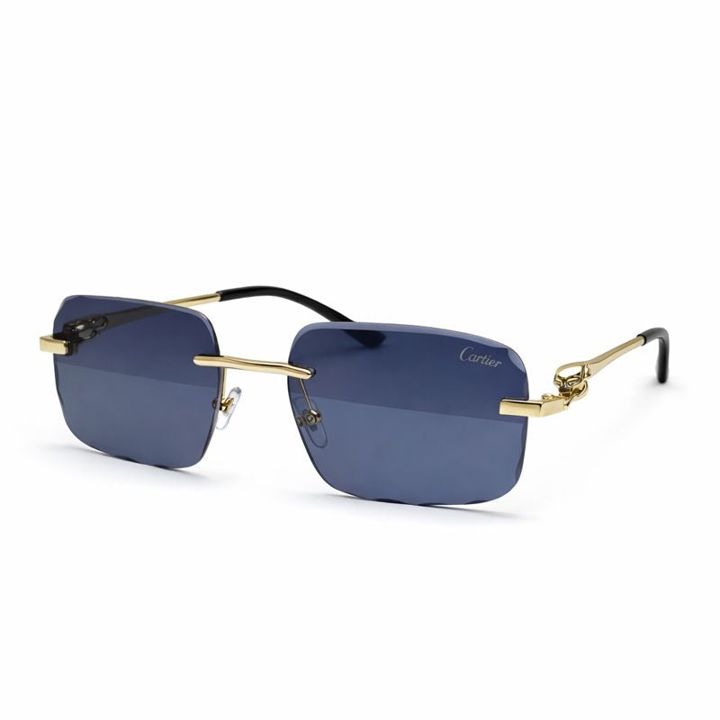 Cartier — Signature Gold Frame Sunglasses