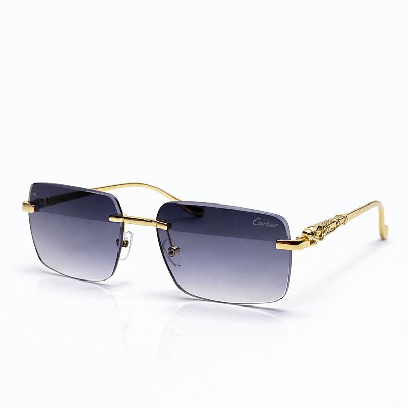Cartier — Bold Black Sunglasses