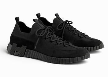 Hermès Lift Black Slip-On Sneaker | Men