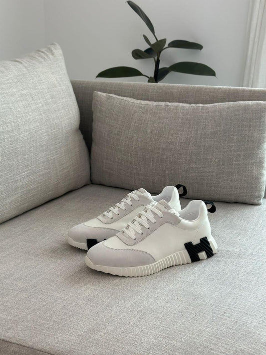 Hermès | H-Strata Leather Sneakers – Product Image 1