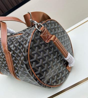 Goyard | Boeing 45 Duffel Bag – Black / Tan – Product Image 2
