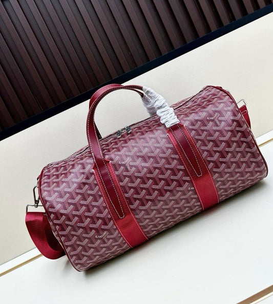 Goyard | Boeing 45 Duffel Bag – Black / Tan – Product Image 1