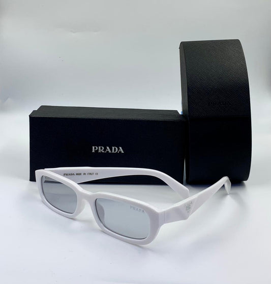 Prada | Symbole Rectangular Sunglasses – Tortoise – Product Image 1