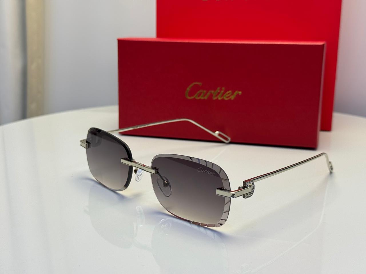 Cartier | CT0462S Gradient – Silver / Grey – Product Image 1