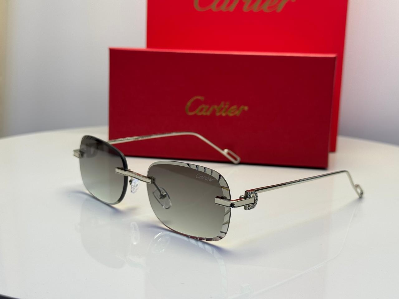 Cartier | CT0462S – Gold / Grey – Product Image 1
