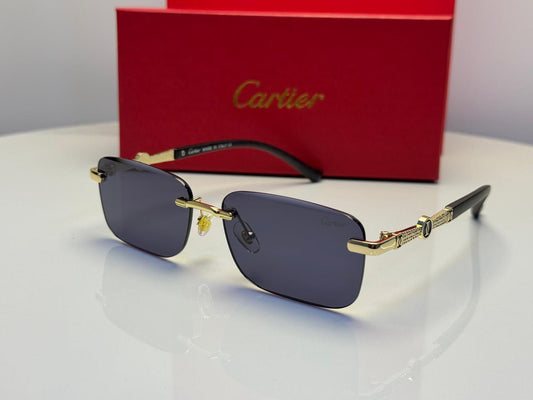 Cartier | Première Sunglasses – Gold / Brown – Product Image 1