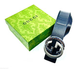 Gucci | Interlocking G Belt – Navy Blue / Black