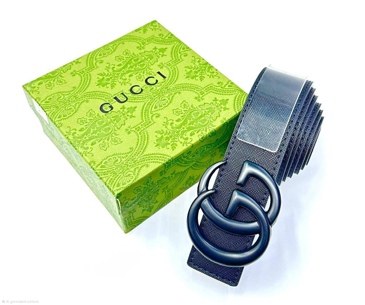 Gucci | Blondie Interlocking G Belt – Black – Product Image 1