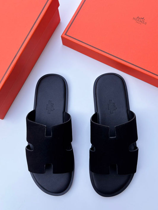 Hermès | Izmir Sandals – Etoupe – Product Image 1
